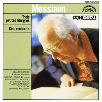 Messiaen: Trois Petites Liturgies de la Présence Divine, Cinq rechants